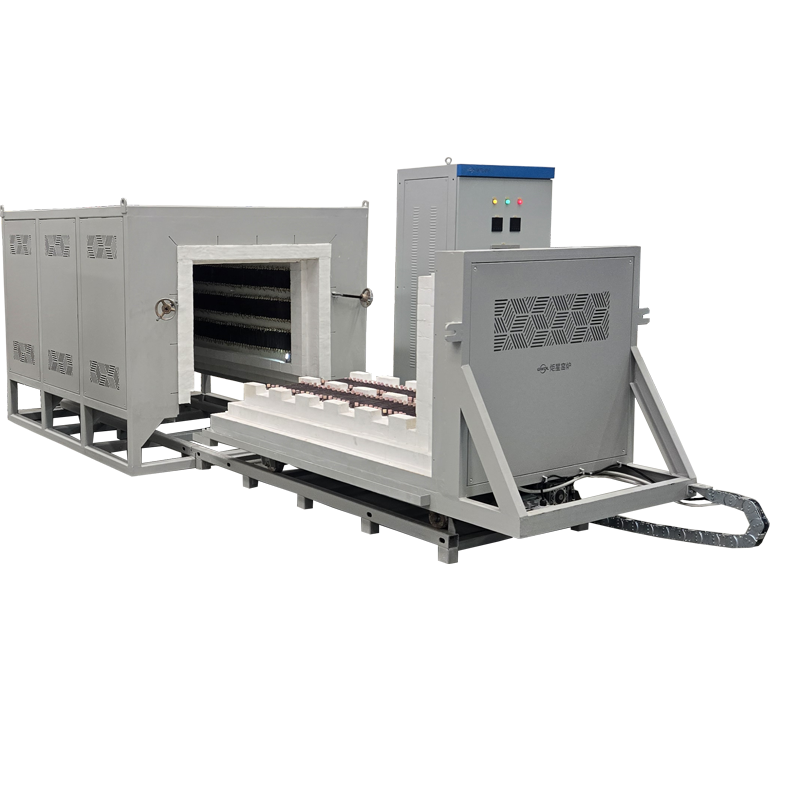 1200度高温精密台车电炉带热风搅拌