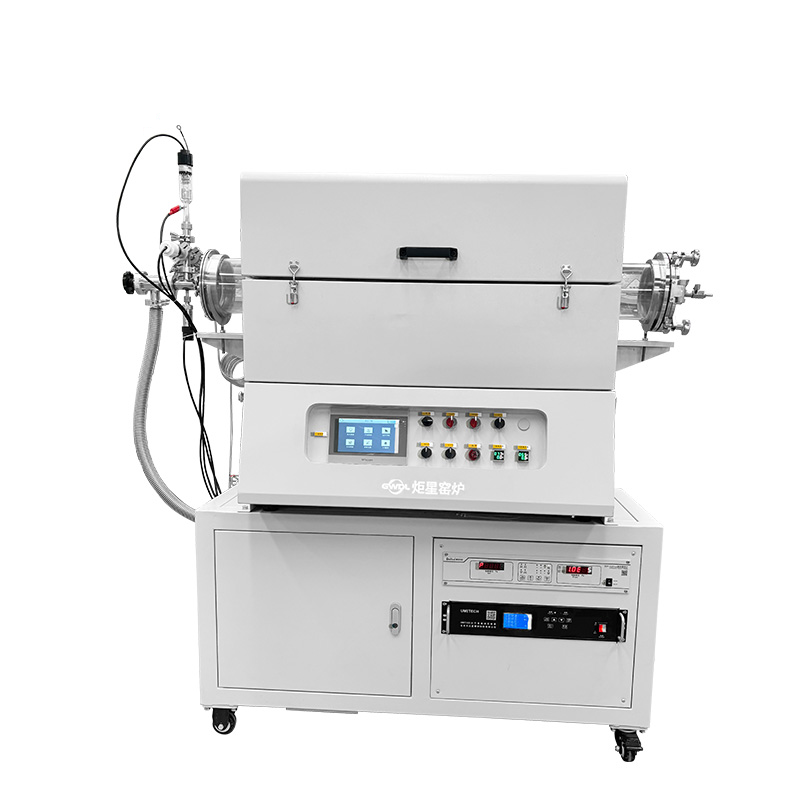 旭科重磅推出1200度高真空管式电炉，定义高温精密处理新标杆